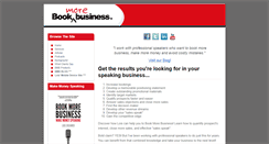 Desktop Screenshot of bookmorebusiness.com