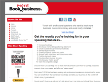 Tablet Screenshot of bookmorebusiness.com